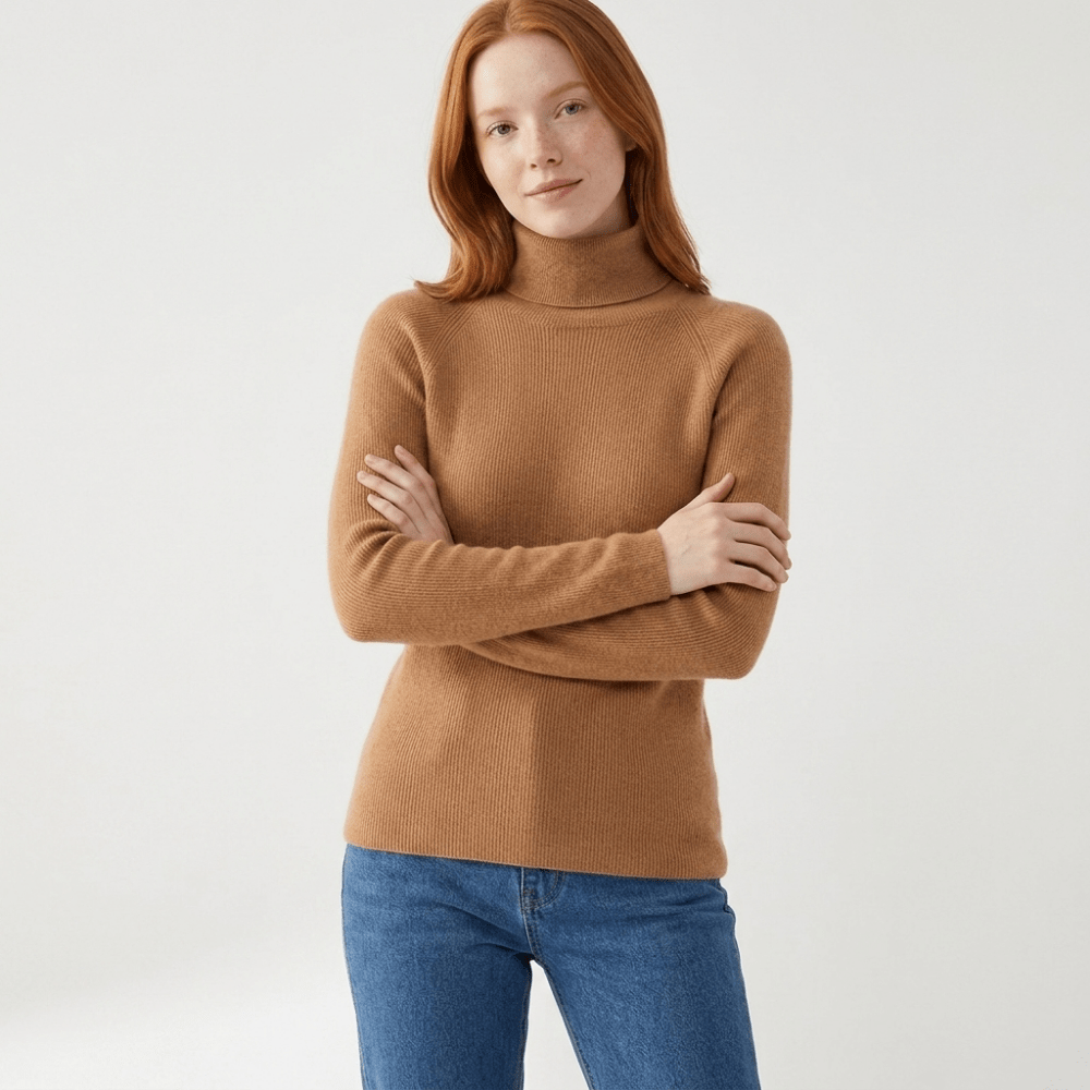 Bloom – Cashmere Turtleneck Sweater - Hilltop Nord