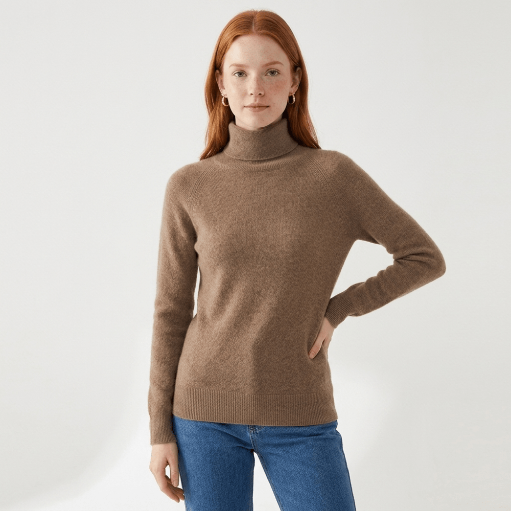 Bloom – Cashmere Turtleneck Sweater - Hilltop Nord