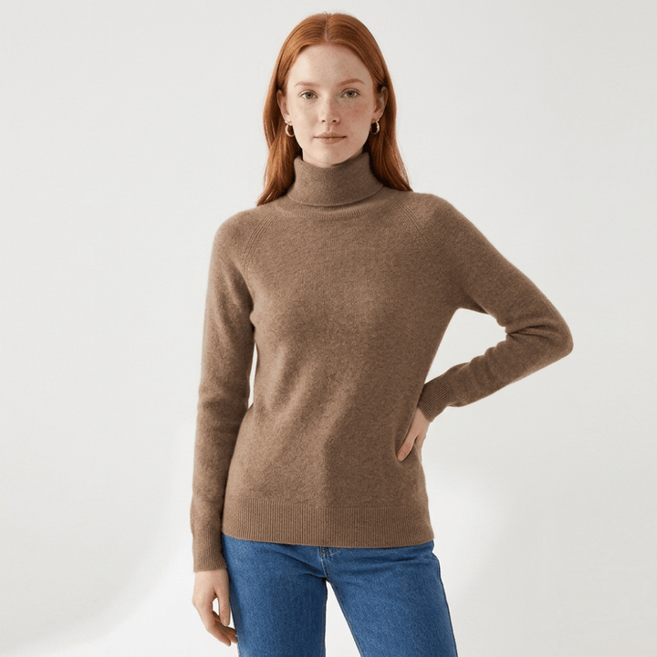 Bloom – Cashmere Turtleneck Sweater - Hilltop Nord