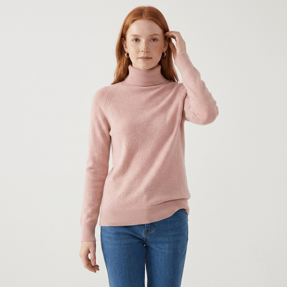 Bloom – Cashmere Turtleneck Sweater - Hilltop Nord