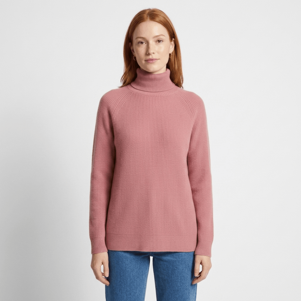 Bloom – Cashmere Turtleneck Sweater - Hilltop Nord