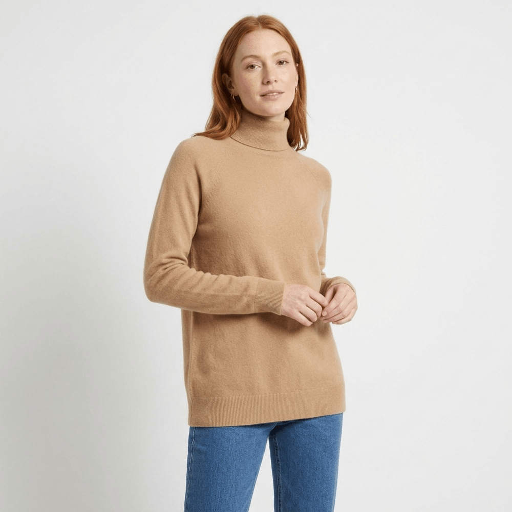 Bloom – Cashmere Turtleneck Sweater - Hilltop Nord