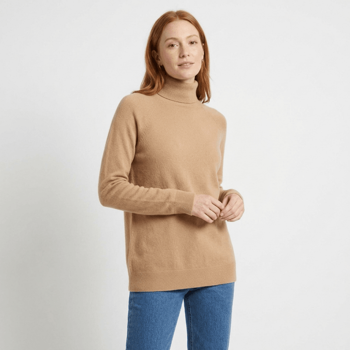 Bloom – Cashmere Turtleneck Sweater - Hilltop Nord