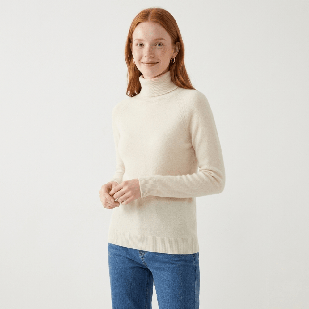Bloom – Cashmere Turtleneck Sweater - Hilltop Nord