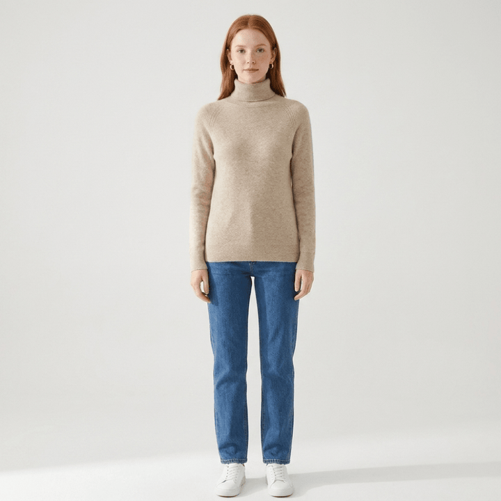 Bloom – Cashmere Turtleneck Sweater - Hilltop Nord
