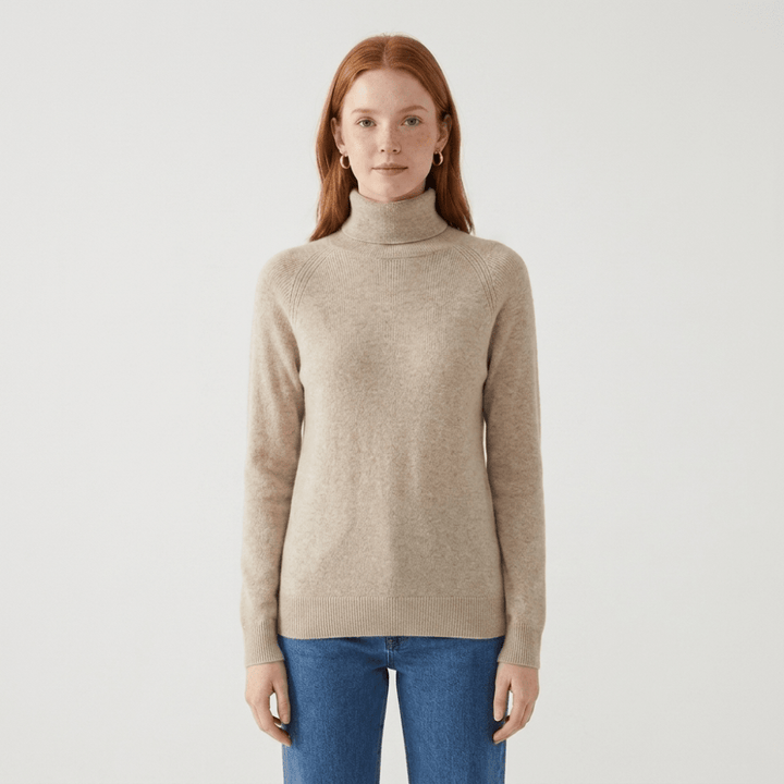Bloom – Cashmere Turtleneck Sweater - Hilltop Nord