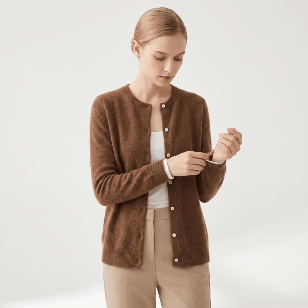 Rivermist – Cashmere Cardigan - Hilltop Nord