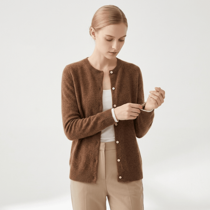 Rivermist – Cashmere Cardigan - Hilltop Nord