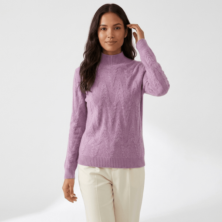 Harborweave – Cashmere Turtleneck - Hilltop Nord