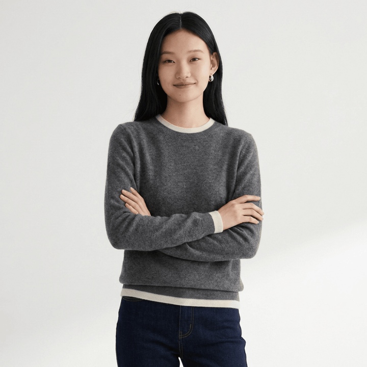 Hollow – Cashmere Crewneck - Hilltop Nord