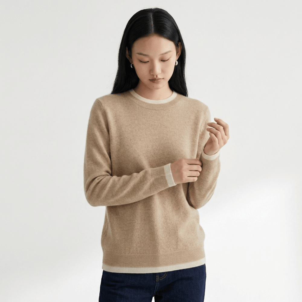 Hollow – Cashmere Crewneck - Hilltop Nord