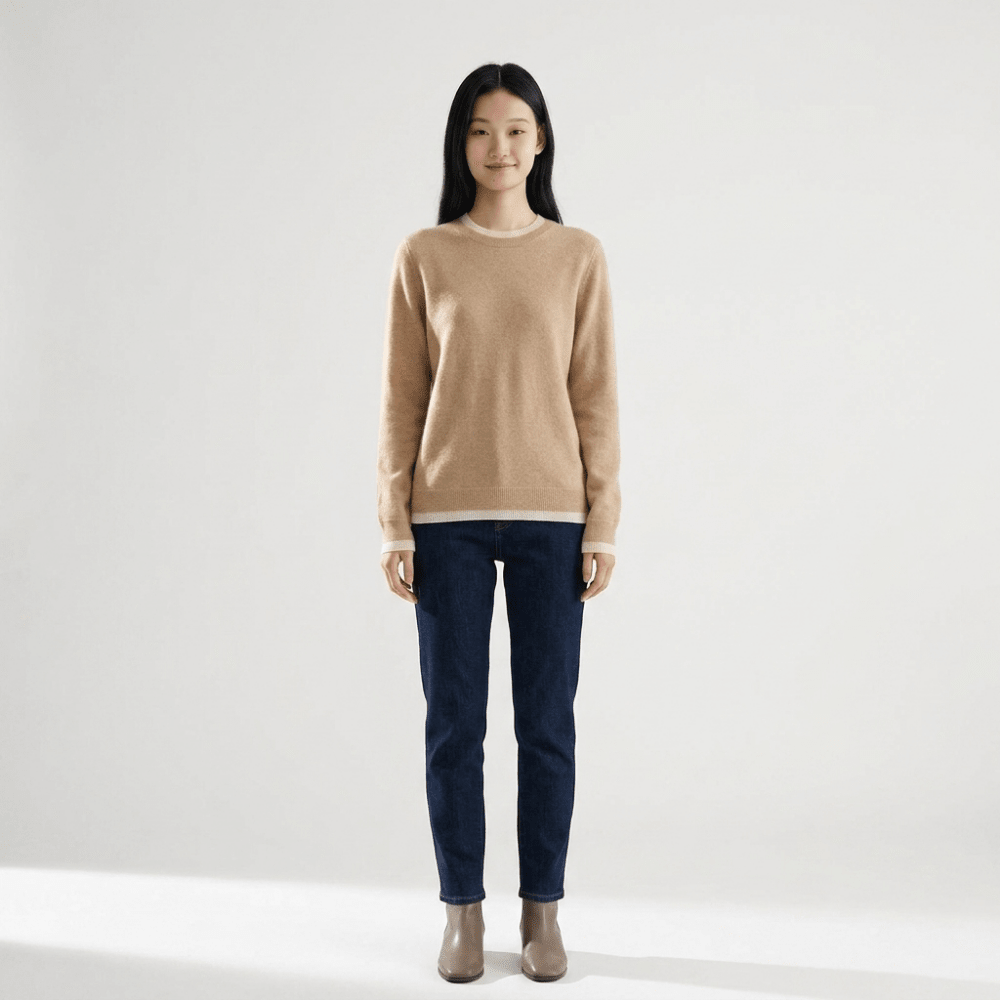 Hollow – Cashmere Crewneck - Hilltop Nord
