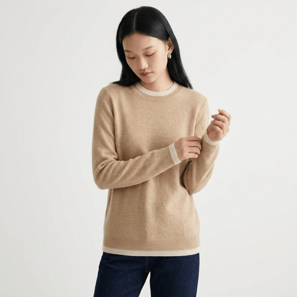 Hollow – Cashmere Crewneck - Hilltop Nord