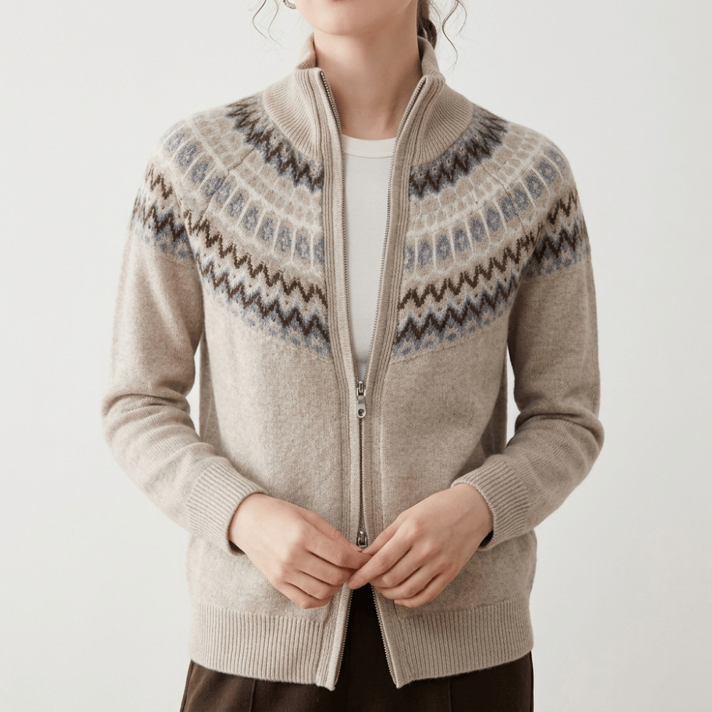 Windward – Cashmere Wool Cardigan - Hilltop Nord