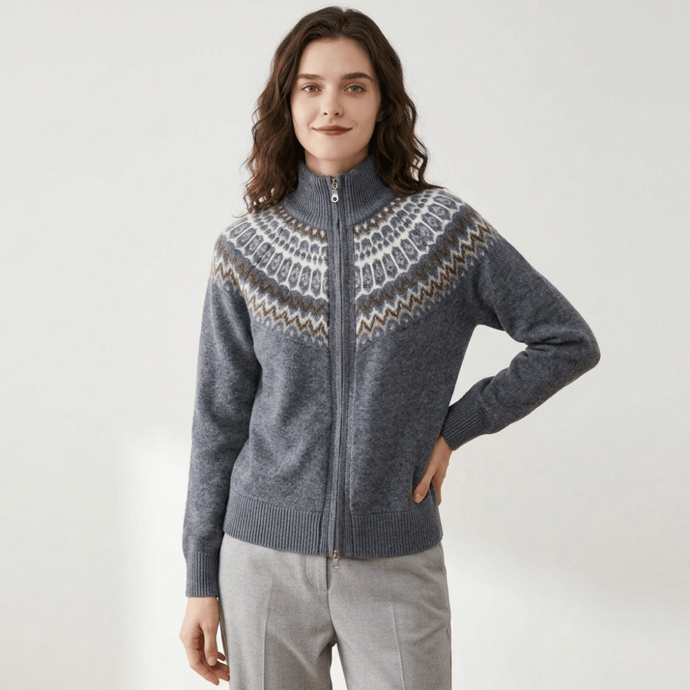 Windward – Cashmere Wool Cardigan - Hilltop Nord