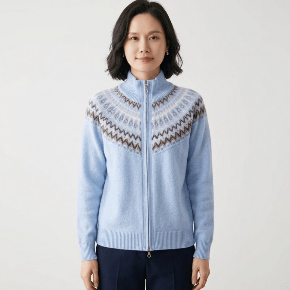 Windward – Cashmere Wool Cardigan - Hilltop Nord