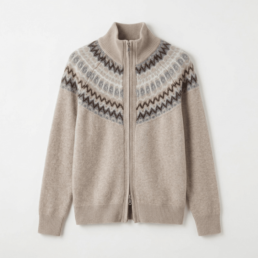 Windward – Cashmere Wool Cardigan - Hilltop Nord