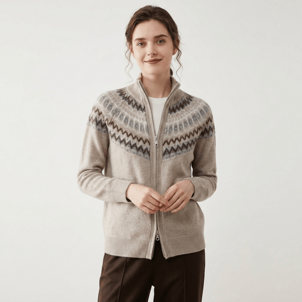 Windward – Cashmere Wool Cardigan - Hilltop Nord