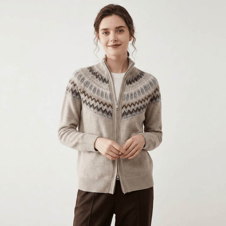 Windward – Cashmere Wool Cardigan - Hilltop Nord