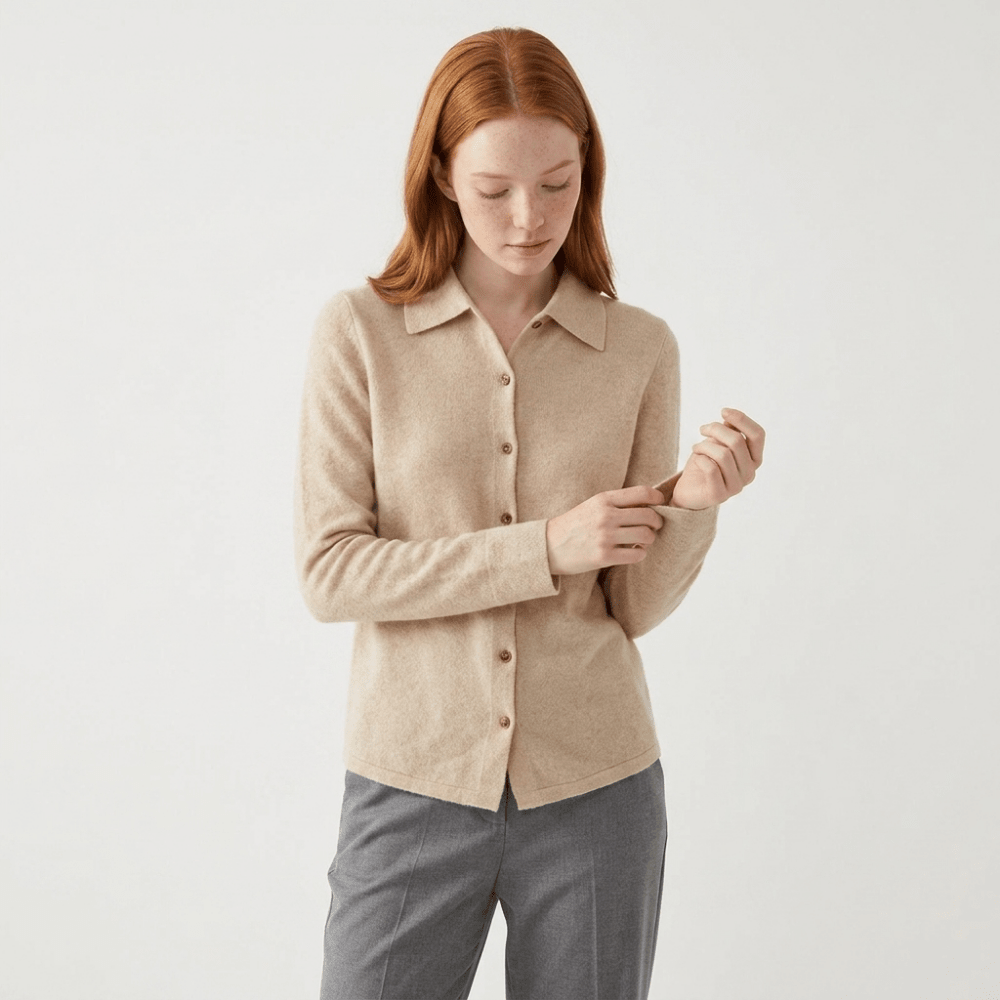 Loomstead – Cashmere Wool Cardigan - Hilltop Nord