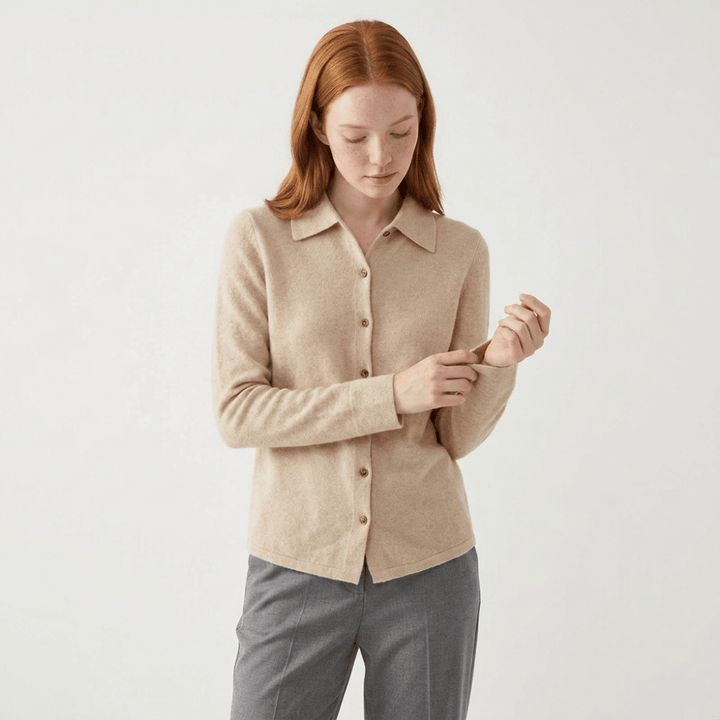 Loomstead – Cashmere Wool Cardigan - Hilltop Nord