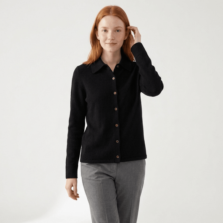 Loomstead – Cashmere Wool Cardigan - Hilltop Nord