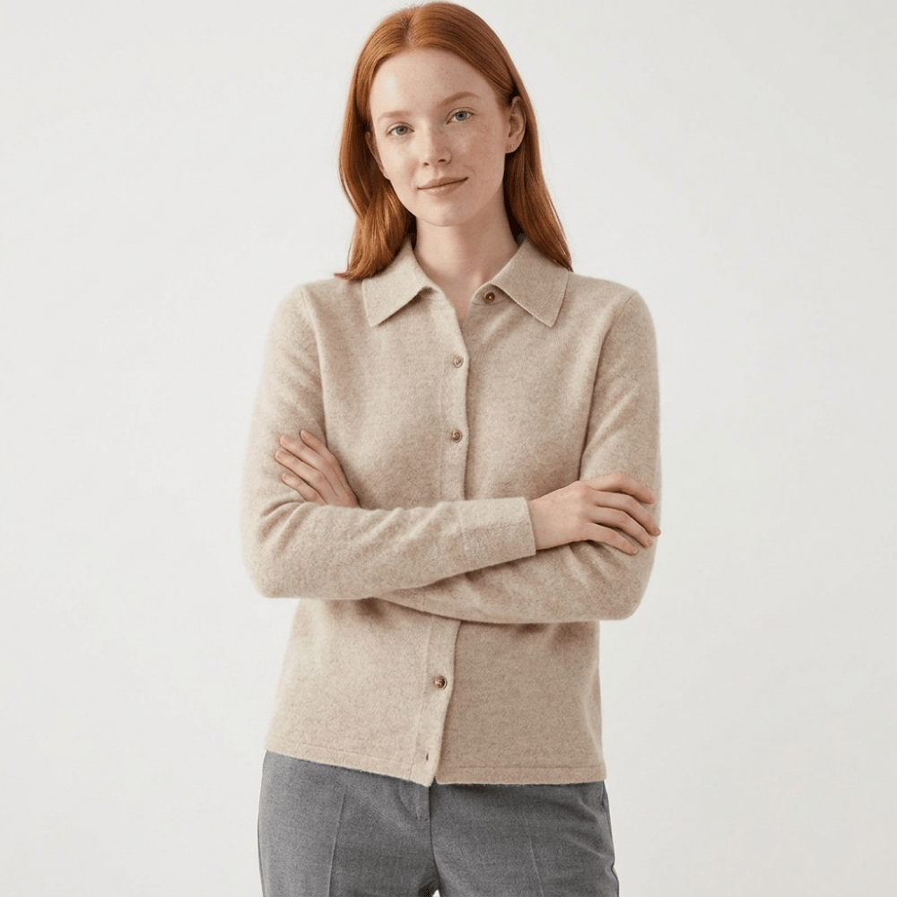 Loomstead – Cashmere Wool Cardigan - Hilltop Nord
