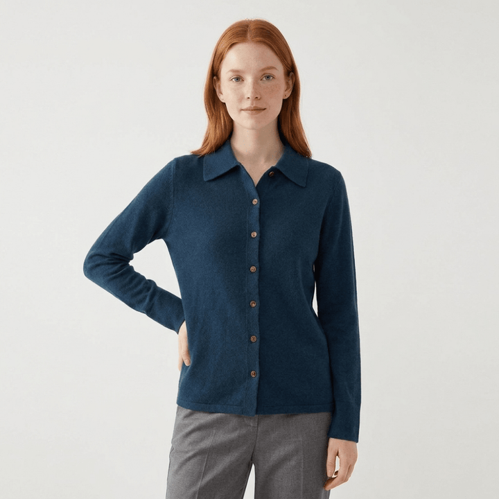 Loomstead – Cashmere Wool Cardigan - Hilltop Nord