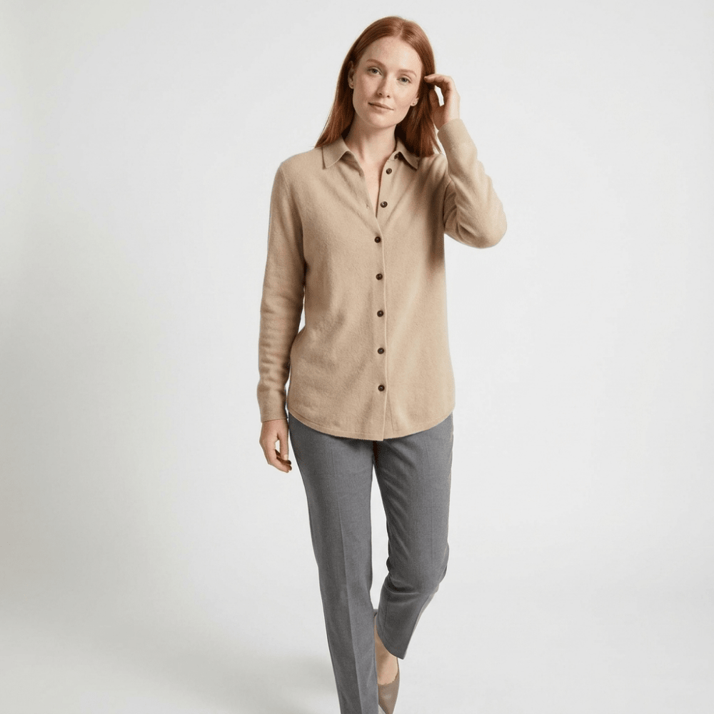 Loomstead – Cashmere Wool Cardigan - Hilltop Nord