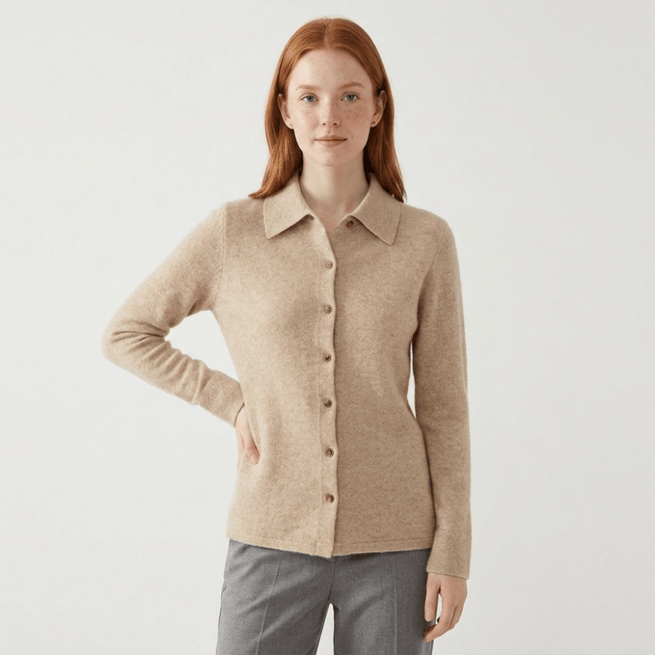 Loomstead – Cashmere Wool Cardigan - Hilltop Nord