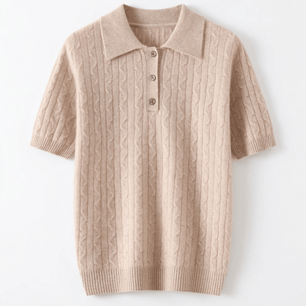 Solstice – Cashmere Wool Polo - Hilltop Nord