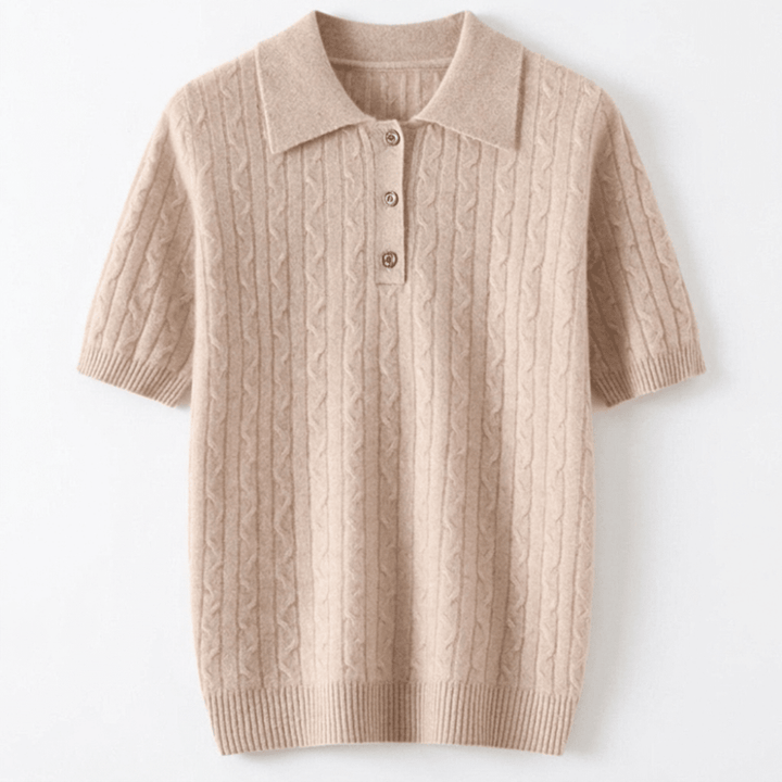Solstice – Cashmere Wool Polo - Hilltop Nord