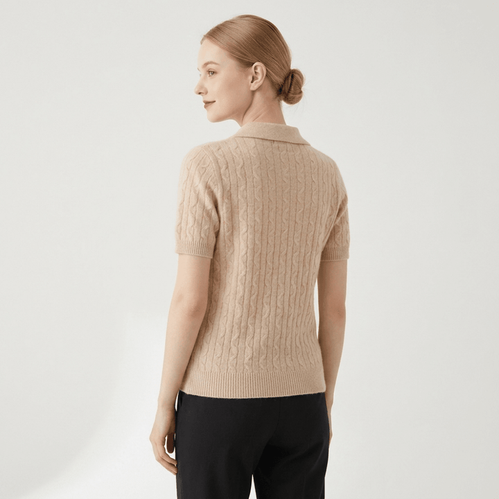 Solstice – Cashmere Wool Polo - Hilltop Nord