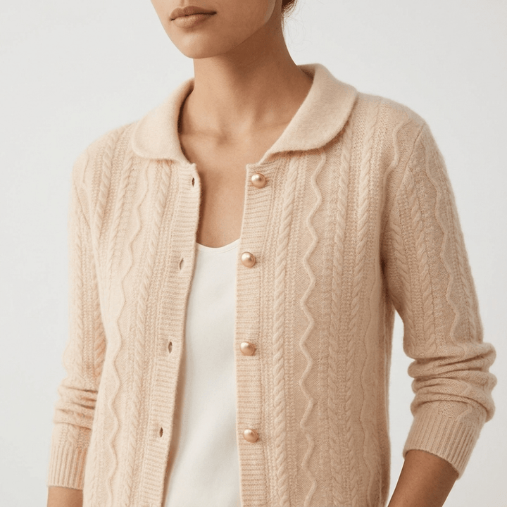 Wavecrest – Cashmere Wool Cardigan - Hilltop Nord