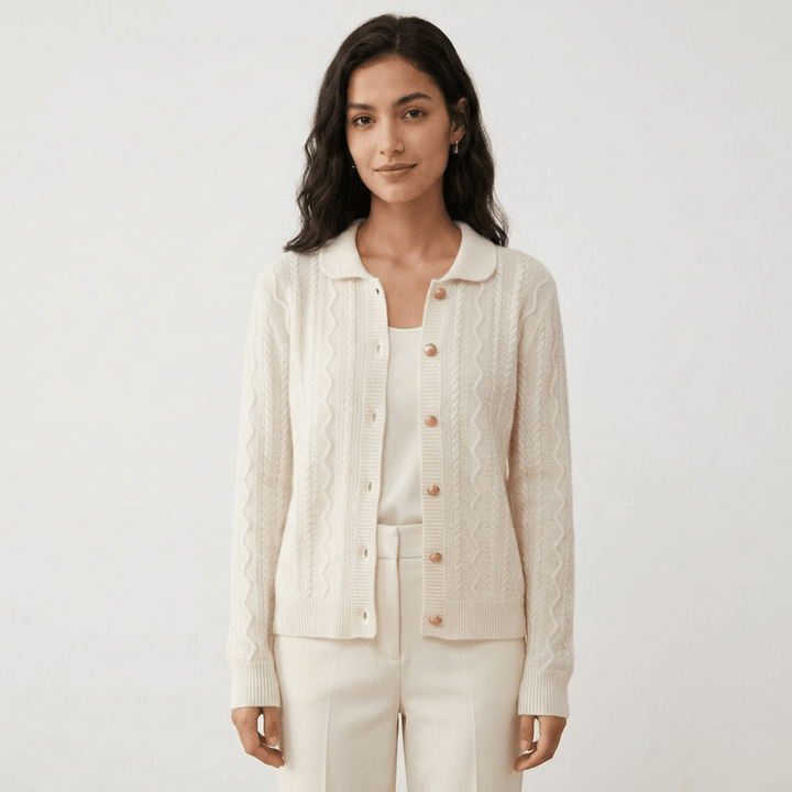 Wavecrest – Cashmere Wool Cardigan - Hilltop Nord