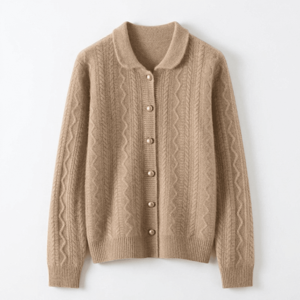 Wavecrest – Cashmere Wool Cardigan - Hilltop Nord
