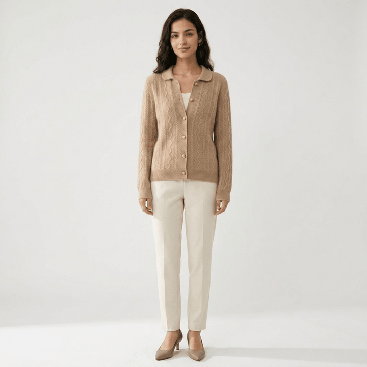 Wavecrest – Cashmere Wool Cardigan - Hilltop Nord