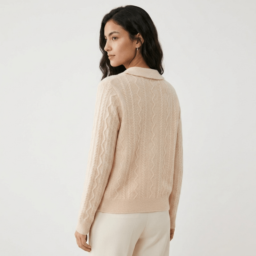Wavecrest – Cashmere Wool Cardigan - Hilltop Nord