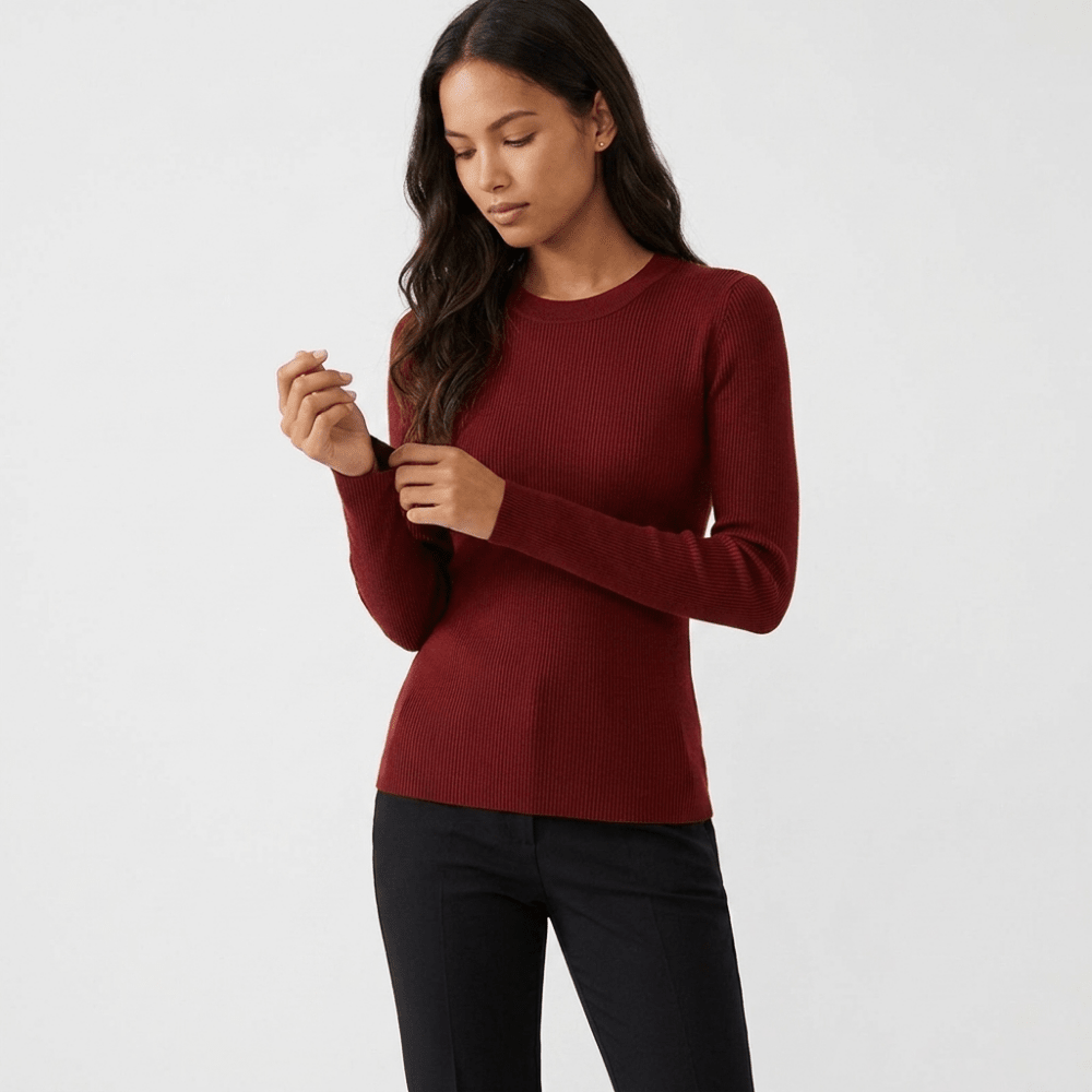 Quillstone – Mulberry Silk Sweater - Hilltop Nord