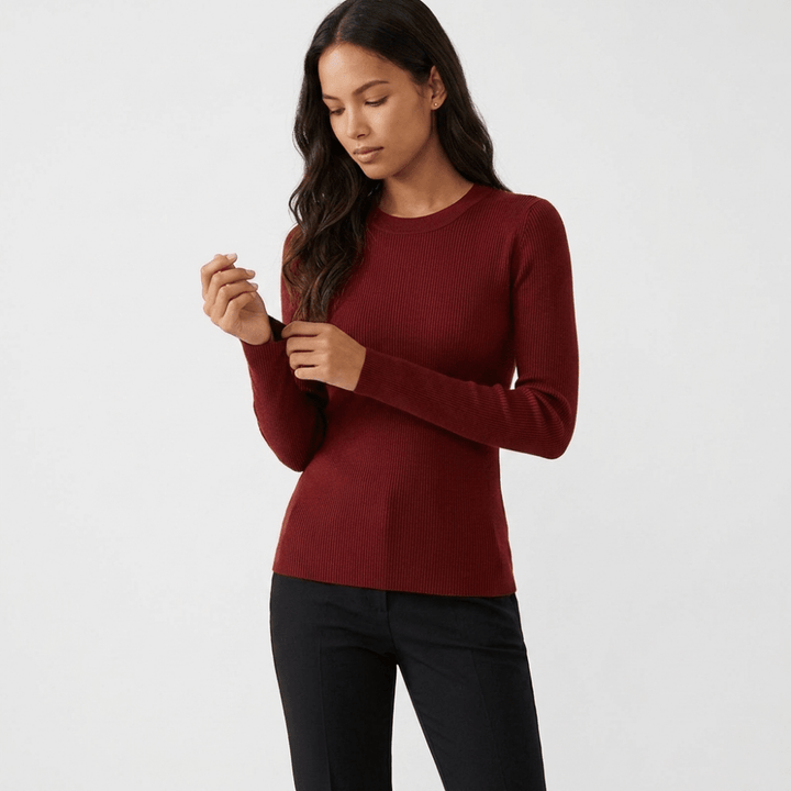 Quillstone – Mulberry Silk Sweater - Hilltop Nord