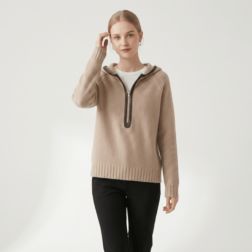 Bramble – Cashmere Wool Hoodie - Hilltop Nord