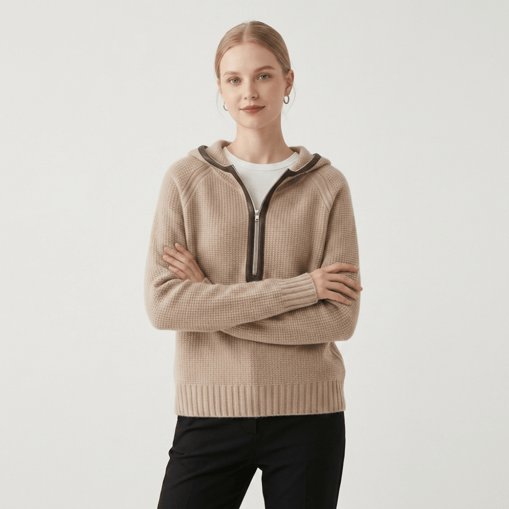 Bramble – Cashmere Wool Hoodie - Hilltop Nord