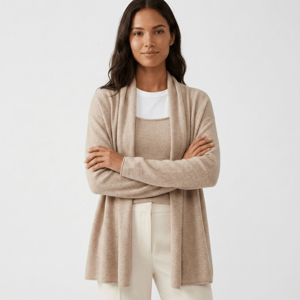 Hearthfall – Cashmere Wool Cardigan - Hilltop Nord