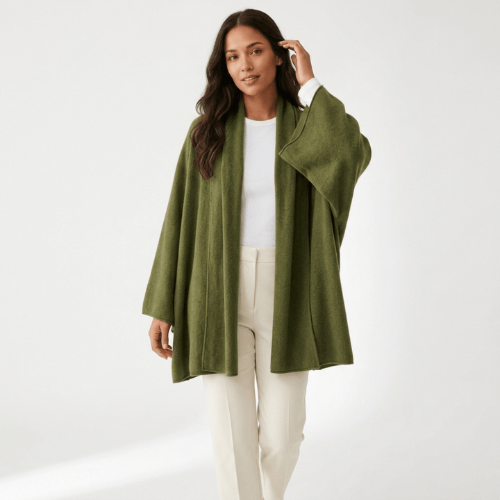 Hearthfall – Cashmere Wool Cardigan - Hilltop Nord