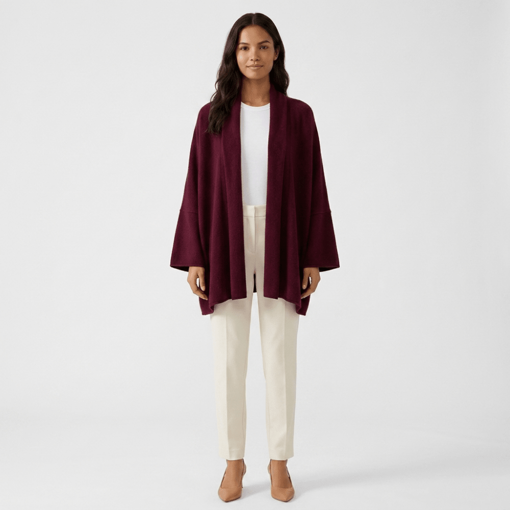 Hearthfall – Cashmere Wool Cardigan - Hilltop Nord