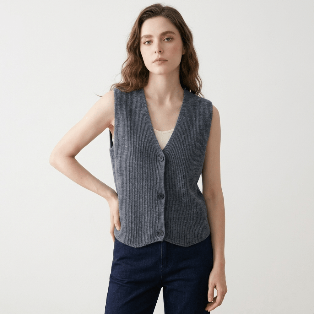 Windfell – Cashmere Wool Vest - Hilltop Nord