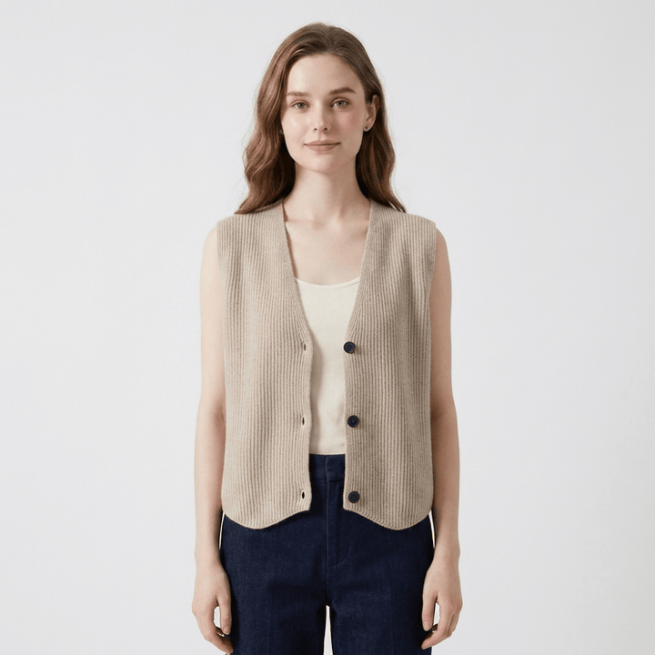 Windfell – Cashmere Wool Vest - Hilltop Nord