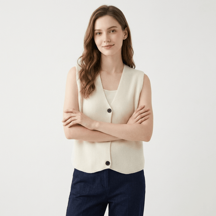 Windfell – Cashmere Wool Vest - Hilltop Nord