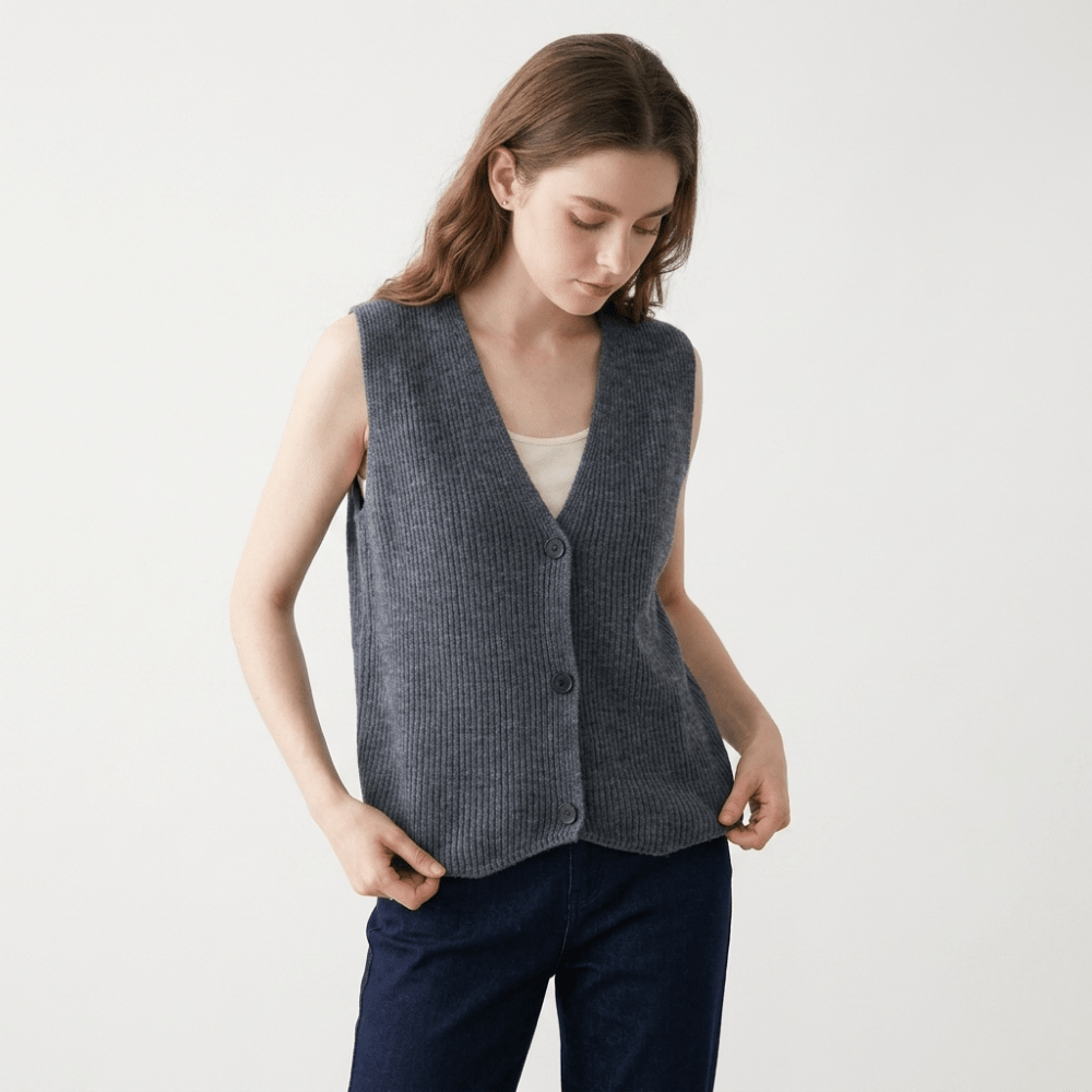 Windfell – Cashmere Wool Vest - Hilltop Nord