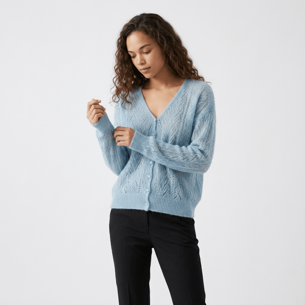 Fernridge – Cashmere Wool Cardigan - Hilltop Nord